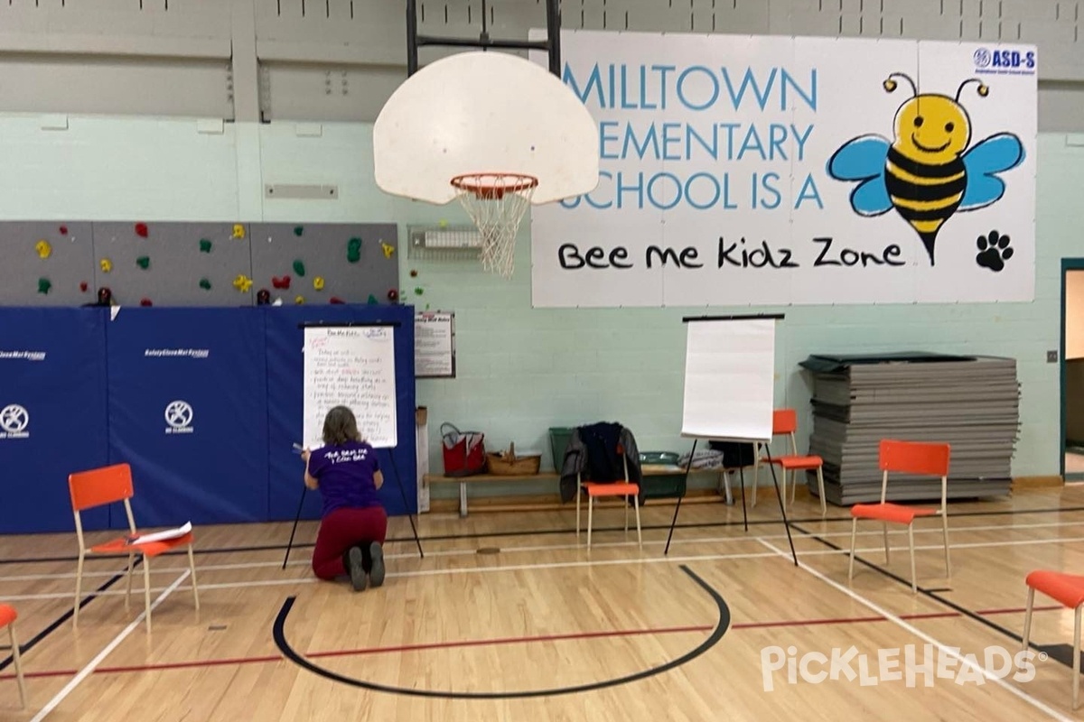 Photo of Pickleball at Miltown Elementary School